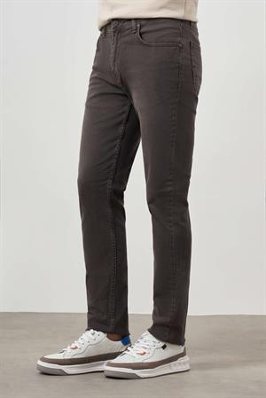 Morven Erkek Lacivert - Kahve Denim 5 Cep Dynamic Fit Jean Kot Pantolon