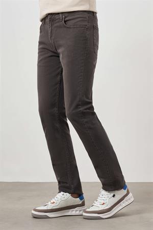 Morven Erkek Lacivert - Kahve Denim 5 Cep Dynamic Fit Jean Kot Pantolon