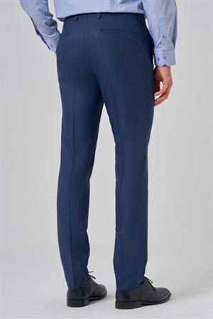Morven Erkek Lacivert Klasik Slim Fit Dar Kesim Pantolon