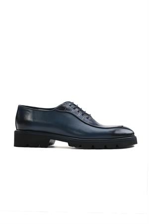 Morven Erkek Lacivert Mevsimlik Casual Deri Spor Ayakkabı