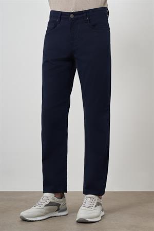 Morven Erkek Lacivert Pamuk 5 Cep Dynamic Fit Jean Kot Pantolon