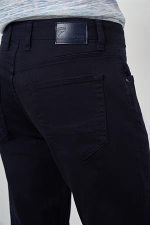 Morven Erkek Lacivert Pamuk 5 Cep Slim Fit Jean Kot Pantolon