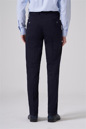 Morven Erkek Lacivert Pamuk Trend Dynamic Fit Chino Pantolon