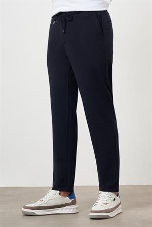 Morven Erkek Lacivert Slim Fit Jogger Pantolon
