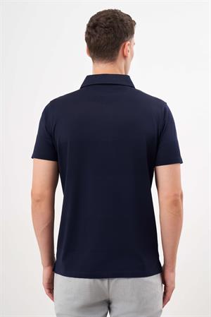 Morven Erkek Lacivert Trend Polo Yaka Dynamic Fit T-Shirt