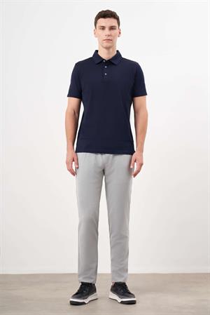 Morven Erkek Lacivert Trend Polo Yaka Dynamic Fit T-Shirt