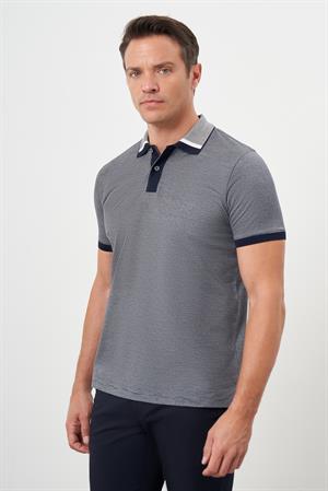 Morven Erkek Lacivert Trend Polo Yaka Dynamic Fit T-Shirt