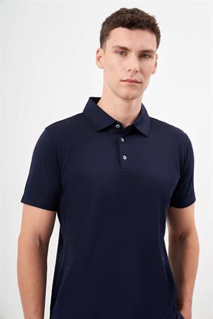Morven Erkek Lacivert Trend Polo Yaka Dynamic Fit T-Shirt