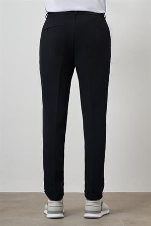 Morven Erkek Lacivert Trend Slim Fit İpli Jogger Pantolon