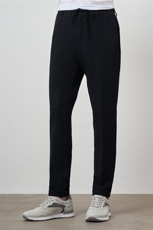 Morven Erkek Lacivert Trend Slim Fit İpli Jogger Pantolon