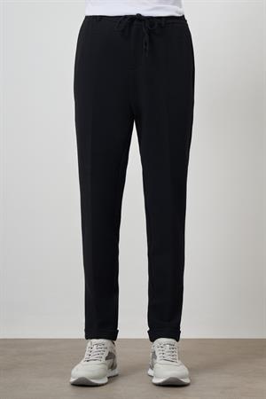 Morven Erkek Lacivert Trend Slim Fit İpli Jogger Pantolon