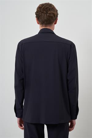 Morven Erkek Lacivert Worker Gömlek Ceket