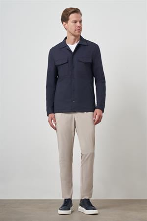 Morven Erkek Lacivert Worker Gömlek Ceket