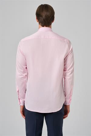 Morven Erkek Pembe Dynamic Fit Sert Yaka Gömlek