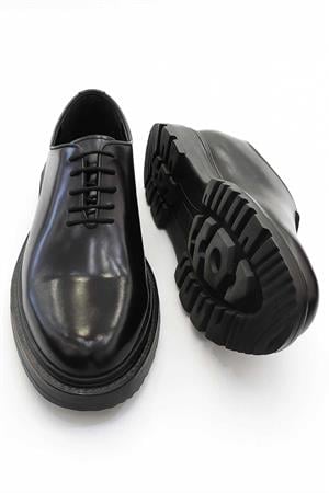 Morven Erkek Siyah Analin Eva Taban Ayakkabı