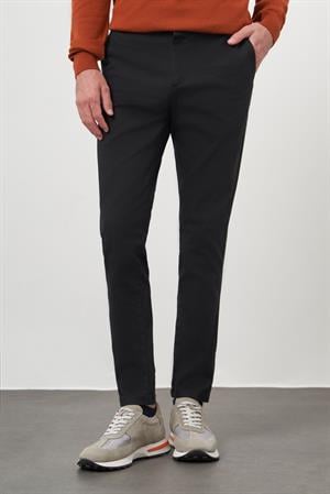 Morven Erkek Siyah Chino Slim Fit Pantolon