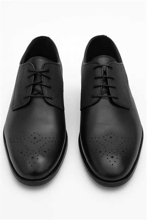 Morven Erkek Siyah Classic Analin Neolit Taban Ayakabı