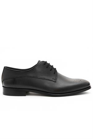 Morven Erkek Siyah Classic Analin Neolit Taban Ayakabı