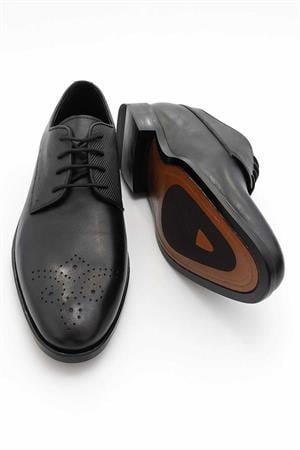 Morven Erkek Siyah Classic Analin Neolit Taban Ayakabı