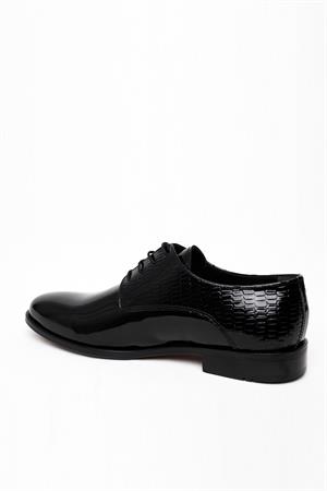 Morven Erkek Siyah Classic Rugan Neolit Taban Ayakkabı