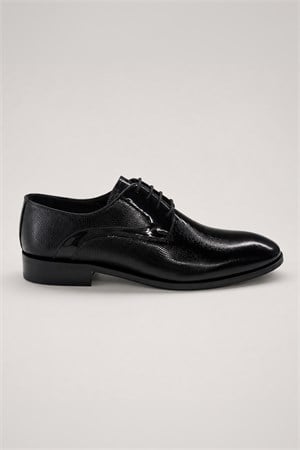 Morven Erkek Siyah Classic Rugan Neolit Taban Ayakkabı