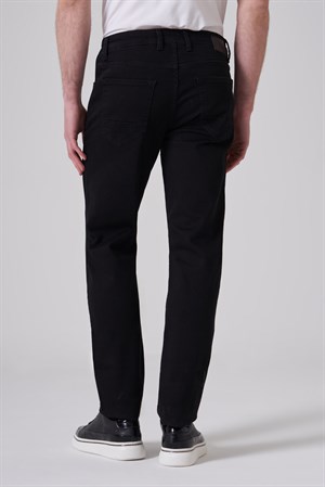 Morven Erkek Siyah Denim 5 Cep Dynamic  Fit Jean
