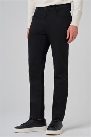 Morven Erkek Siyah Denim 5 Cep Dynamic Fit Jean Kot Pantolon
