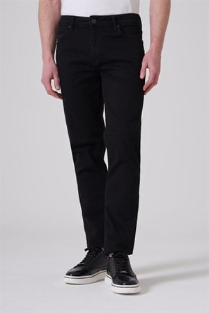 Morven Erkek Siyah Denim 5 Cep Dynamic  Fit Jean