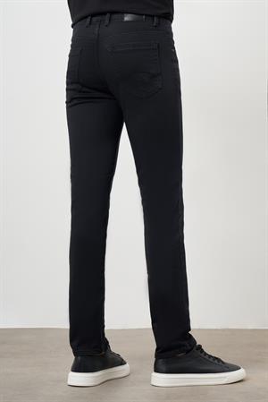 Morven Erkek Siyah Mevsimlik Pamuk 5 Cep Dynamic Fit Jean Pantolon