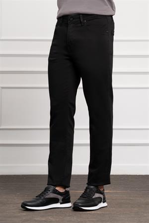 Morven Erkek Siyah Mevsimlik Pamuk 5 Cep Dynamic Fit Jean Pantolon