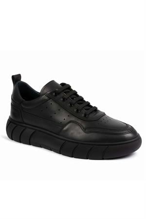 Morven Erkek Siyah Mevsimlik Smart Casual Ayakkabı