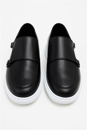 Morven Erkek Siyah Yazlık Casual Eva Taban Ayakkabı