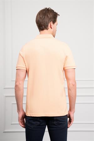 Morven Erkek Somon Basic Polo Yaka Dynamic Fit T-Shirt