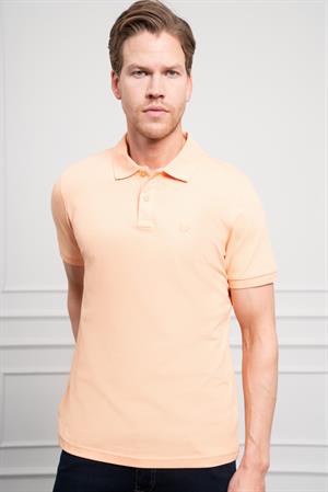 Morven Erkek Somon Basic Polo Yaka Dynamic Fit T-Shirt