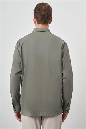 Morven Erkek Su Yeşili Worker Gömlek Ceket