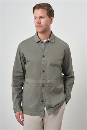 Morven Erkek Su Yeşili Worker Gömlek Ceket