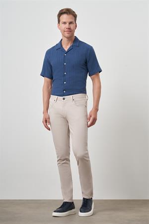 Morven Erkek Taş Pamuk 5 Cep Slim Fit Jean Kot Pantolon