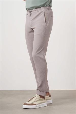 Morven Erkek Taş Polyester İpli Jogger Slim Fit Pantolon