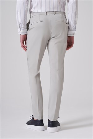 Morven Erkek Taş Trend Yandan Lastikli Slim Fit Pantolon
