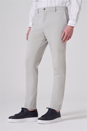 Morven Erkek Taş Trend Yandan Lastikli Slim Fit Pantolon