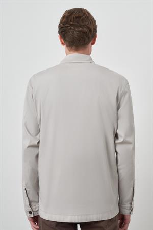 Morven Erkek Taş Worker Gömlek Ceket