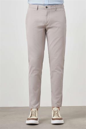 Morven Erkek Taş Yazlık Pamuk Yan Cep Slim Fit Chino Pantolon