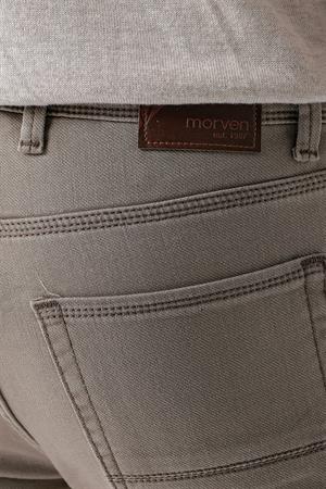 Morven Erkek Vizon Mevsimlik Pamuk 5 Cep Slim Fit Jean Pantolon