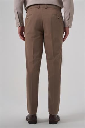 Morven Erkek Vizon Pamuk Trend Dynamic Fit Chino Pantolon