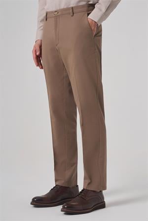 Morven Erkek Vizon Pamuk Trend Dynamic Fit Chino Pantolon