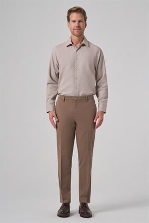 Morven Erkek Vizon Pamuk Trend Dynamic Fit Chino Pantolon