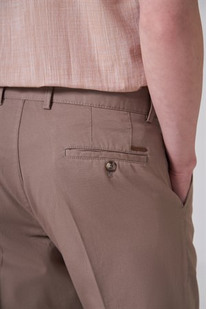 Morven Erkek Vizon Pamuk Trend Dynamic Fit Chino Pantolon