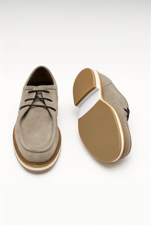 Morven Erkek Vizon Süet Smart Casual Ayakkabı