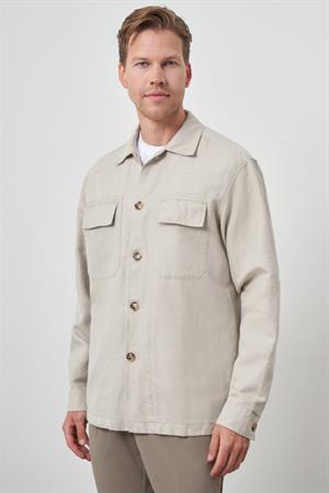 Morven Erkek Vizon Worker Gömlek Ceket