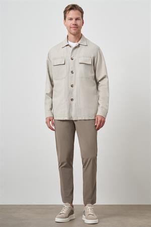 Morven Erkek Vizon Worker Gömlek Ceket